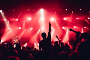 evaporative coolers for indoor concert venues